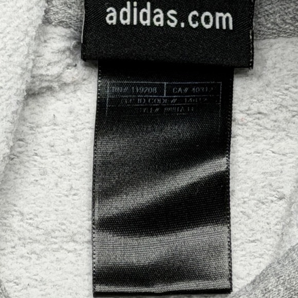 Notre Dame Fighting Irish Hoodie Mens Medium Gray NCAA Football Adidas IRISH - Picture 6 of 11